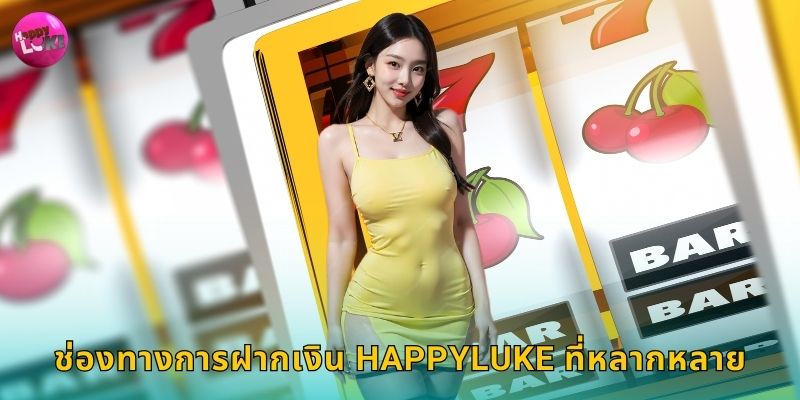 ช่องทางการฝากเงิน Happyluke ที่หลากหลาย