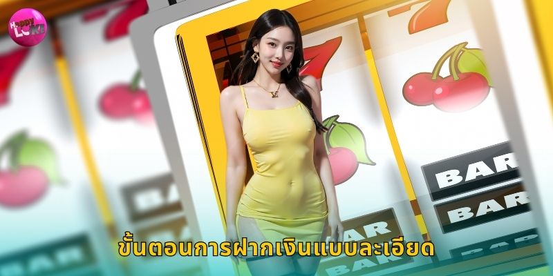 ขั้นตอนการฝากเงินแบบละเอียด