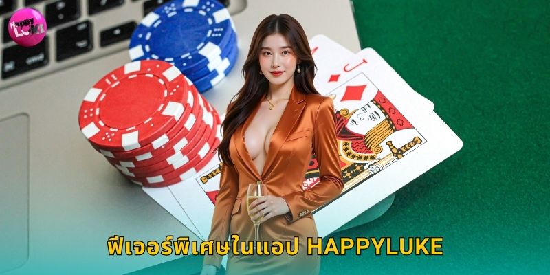 ฟีเจอร์พิเศษในแอป Happyluke