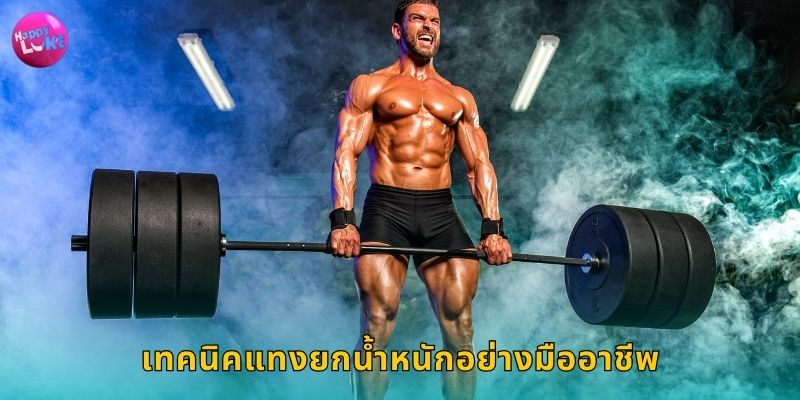 เทคนิคแทงยกน้ำหนักอย่างมืออาชีพ